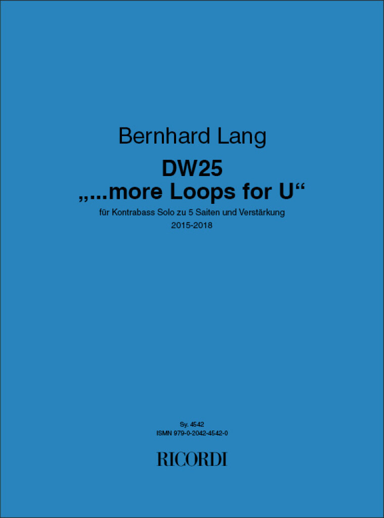 DW25 "...more Loops for U"